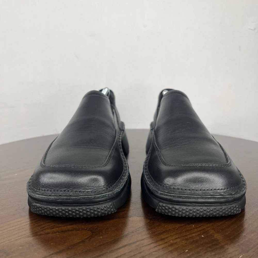 Naot Shoes Women's 42 UK / 11 US Black Leather Comfort Loafer‎ Slip On Platform